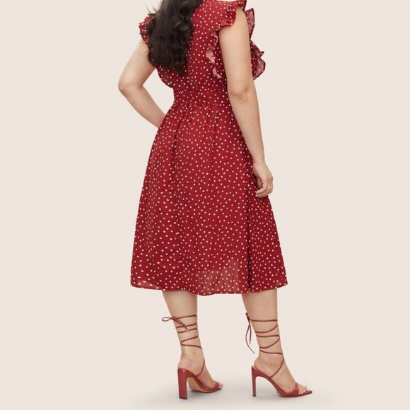 NWT Bloomchic Polka Dot Dress – Size 12/L (waist tie not included) - Picture 2 of 8